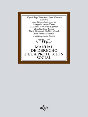 cover image of Manual de derecho de la protección social